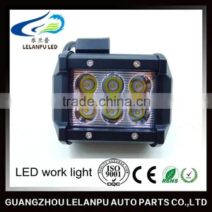 Hot Sale Factory Price Led Car Light Double Row 4 Inch 18w off Road Auto Led Work Light thumbnail-3