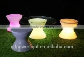 New PE Plastic Stool With LED Light & Remote Control YXF-3042 thumbnail-2