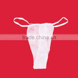 Non Woven PP Disposable Underwear Sexy Briefs T Back for Spa Massages thumbnail-1
