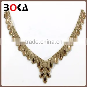 Sexy Ladies Top Fashion Rhinestone Motif for New Princess Dress thumbnail-1