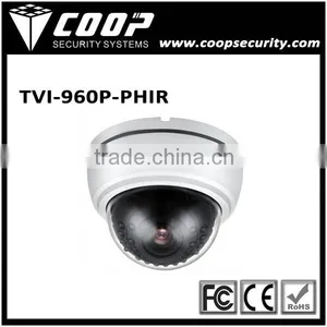 3.6mm Fixed Lens 1.3MP Indoor IR Plastic Camera HD TVI CCTV 960P Dome Camera thumbnail-1