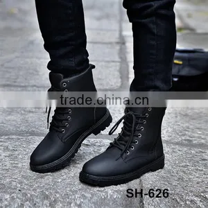 Wholesale China Price Leather Boot Man Shoes thumbnail-1