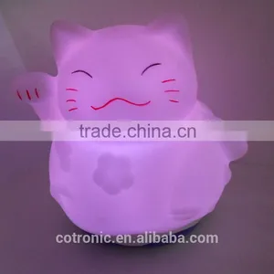 Cat Shape Small Baby Portable LED Night Light thumbnail-5