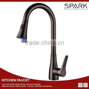 Digital LED Pull Out Spray Kitchen Sink Faucets thumbnail-1