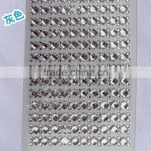 Small MOQ Self-adhesive Acrylic Rhinestone Sticker thumbnail-1