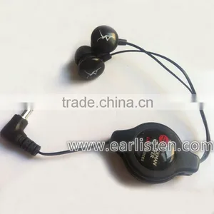 New and Cheap Retractable Earphones Promotional thumbnail-1