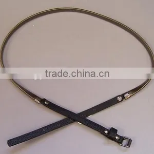 Metal Chain Decorative PU Belt -- E1543 thumbnail-2