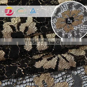 Wholesale in Stock Lace and Embroidery Samples French Net Lace Fabric for Garment thumbnail-5