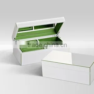 Luxury Wood Piano Glossy Lacquer Finished Handmade Wooden Box Wooden Jewelry Box Wooden Accessories Box thumbnail-5