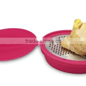 S/S+PP 9.5*6.5*2.5 High Quality Kitchen Multifunctional Manual Fruit&vegetable Grater/chocolate Grate/cheese Grater thumbnail-2