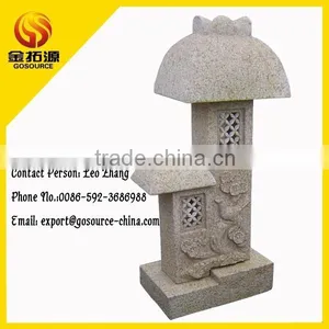 Outdoor Japanese Stone Lanterns thumbnail-1