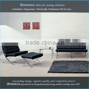 801#Barcelona Sofa, Barcelona Chair, Barcelona Sofa Chair thumbnail-4
