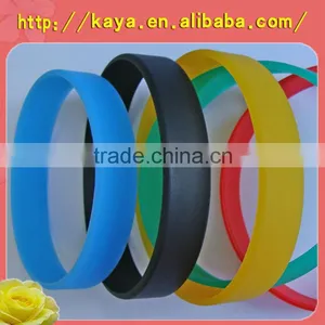 Custom Round Silicone Bracelet thumbnail-1