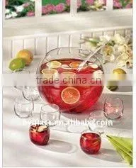 2014 Borosilicate Crystal Glass Eco Salad Bowl thumbnail-1