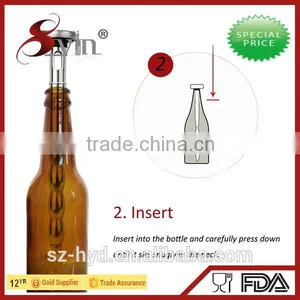NT-PC16 Bar Ware Lead Free Beer Pourer BPA Free Beer Chiller Sticks With Pourer for Party thumbnail-3