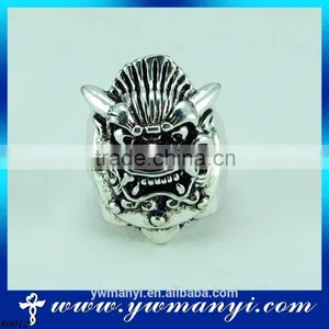 Factory Price Best Sellers Mixed Jewelry Cheap Aggressive Skull Ring R12  thumbnail-1