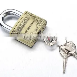 Top Security Zinc Alloy Square Type Vane Padlock thumbnail-1