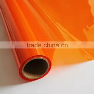Decorative PET Salmon Transparent Color Foil Paper Similar to 3M Window Film thumbnail-1