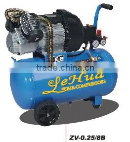 50L 3HP 2.2KW Direct-Driven Piston Type Air Compressor With 2 Cylinders 47mm*2 thumbnail-1