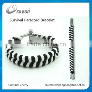 Survival Paracord Bracelets Nylon Cord Paracord Bracelet thumbnail-5