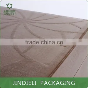Hot Stamping Beauty Flower Brown Cosmetic Box Packaging thumbnail-6