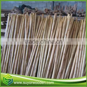 China Wholesale Dealer Single Color 120*2.2Cm Varnish Lacquered Wooden Broom Handle Home Use thumbnail-6