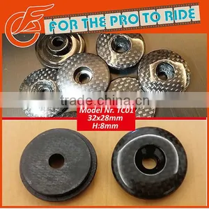 Mountain Bicycle Headset Cap Carbon Fiber thumbnail-1
