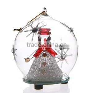 Wholesale Clear Glass Christmas Ball Ornaments thumbnail-2