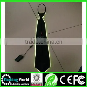 Customers First Hot Selling el Flashing Light up Tie thumbnail-1