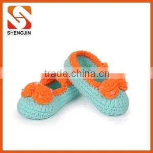 Best Selling Comfortable Soft Baby Knitting Girl Infant Shoes thumbnail-4