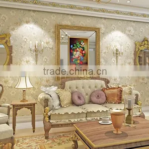 House Decoration Wallpaper Glitter Beautiful Flower for Home Wallpaper thumbnail-2