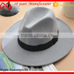 100% Australian Wool Felt Floppy Fedora Hats, Wide Brim Fedora Hats Winter Cowboy Style Hat thumbnail-4
