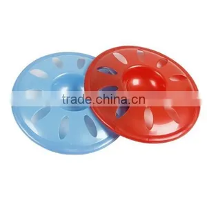 New Design Funny Plastic Frisbee Pet Training Toy Blue Color thumbnail-3
