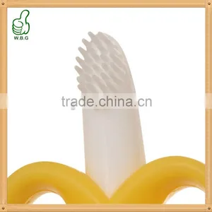 Baby Banana Bendable Training Toothbrush Silicone Teether thumbnail-1