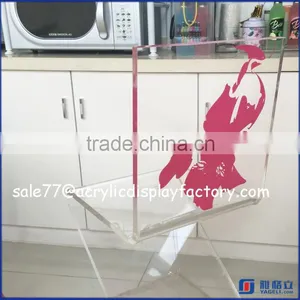 Factory Supplier High Quality Transparent Color Acrylic Dining Chair for Sale thumbnail-6