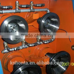 Fine Wire Drawing Machine With Online Annealer + Auto Double Spooler thumbnail-2