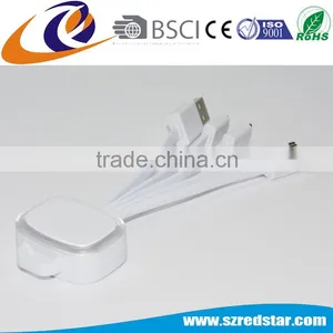 95% Customer Repeat Order 5 in 1 LED Light USB Cable For Charging thumbnail-6