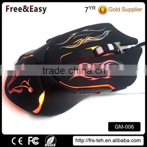 The Beautifull 6 Buttons USB Gaming Mouse With Glittery LED thumbnail-6