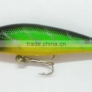 11cm 15.2g Fresh Water Bass Lure Minnow Baits Fake Hard Bait With Size #4 Fishhook MI006 thumbnail-6