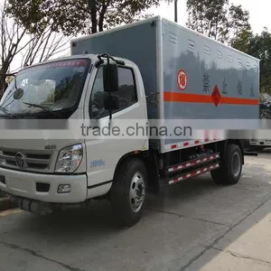 Load 10ton Wheelbase 3800mm FOTON Van Truck for Sale thumbnail-1