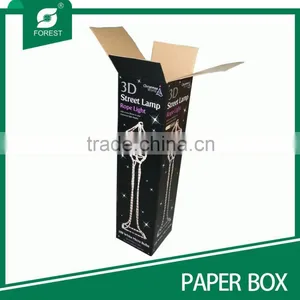 FOLDABLE PAPER BOX WITH LIGHT PRINTING thumbnail-1