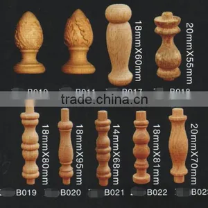 Decorative Carved Wood Finials thumbnail-1