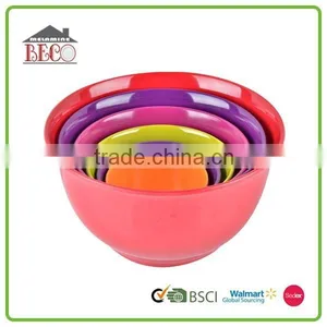 Candy Color Melamine 6 Piece Mixing Bowl Set thumbnail-1