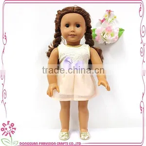 Plastic Pvc Vinyl Doll American High Quality Baby Girl Doll thumbnail-5