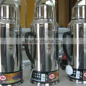 Stainless Steel Mirror Plate Vacuum Flask With Glass Refill 998 thumbnail-1