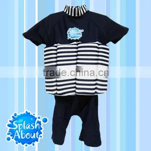 Hot Sale Swimwear Wholesale Best Multicolor Polyester Elastane UPF50+ MIT 1-6y Floating Swim Suit thumbnail-1