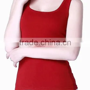 2015 Ladies Cotton Vest With Quidk Dry and Moisture Transfer Function thumbnail-5