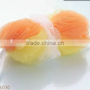 High Quality Bath Sponge And Shower Ball, Colorful PE Mesh China Manufacturer thumbnail-1