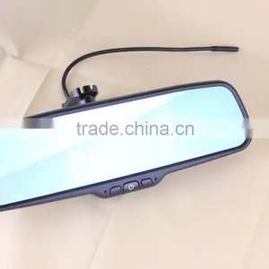 Car Rearview Mirror Camera DVR Android System and GPS BLUETOOTH 5 Inch thumbnail-2
