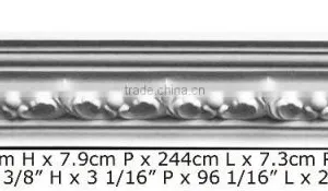 2015 High Quality Good Price Beautiful Luxury Decorative pu Carving Cornice Mouldings thumbnail-4